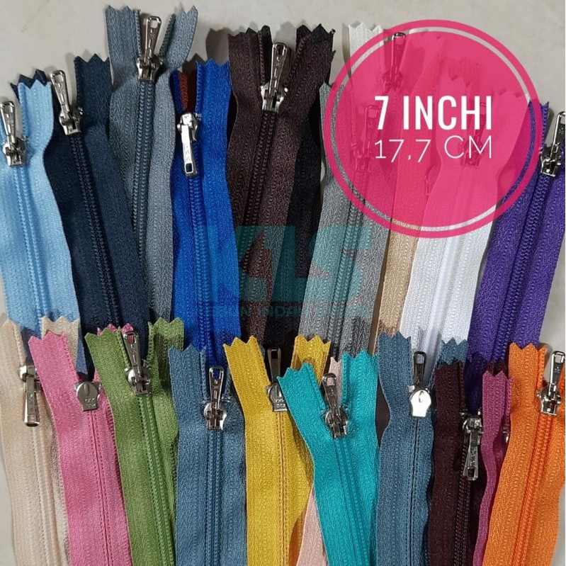 Resleting YKK 17cm (7inchi) CFC39