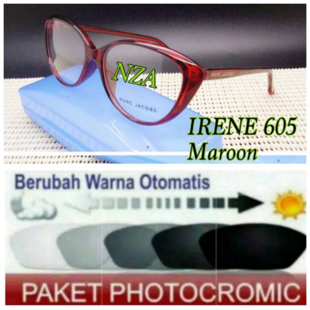 Frame Kacamata Wanita Terbaru, Kaca mata Cat Eye, Kacamata PHOTOCROMIC, Kaca mata Minus dan Plus