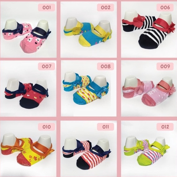 Petite Mimi Baby Ankle Socks / Kaos Kaki Semata kaki