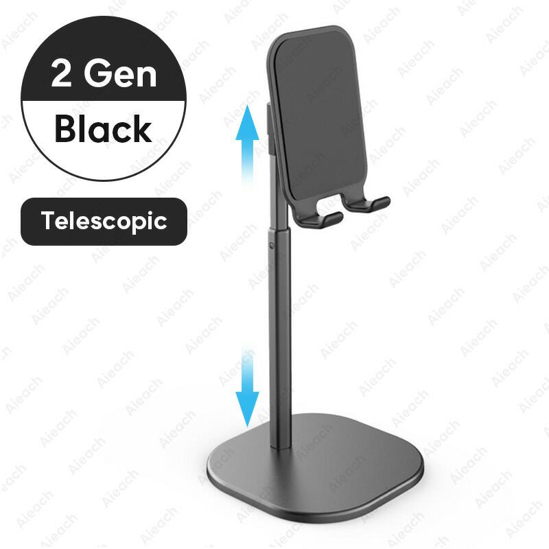 AIEACH Stand Holder Telescopic - K2 Dudukan Smartphone Holder Hp - Black