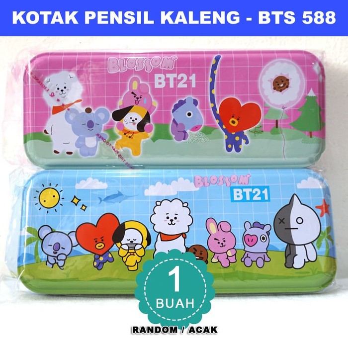 

Kotak pensil kaleng KPOP 588 - random