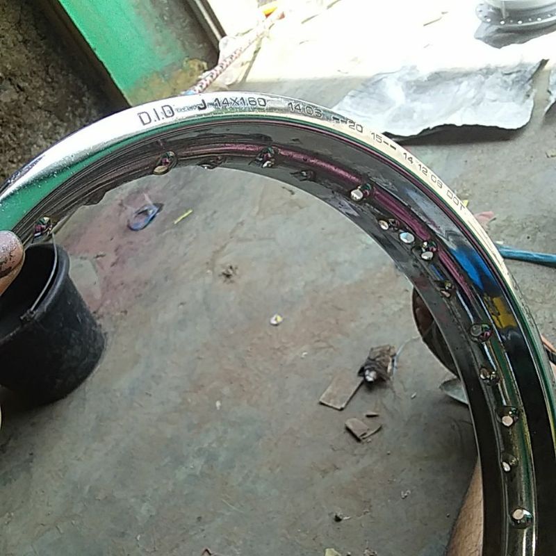 velg belakang ring 14 spin 125 bonus sesuai deskripsi