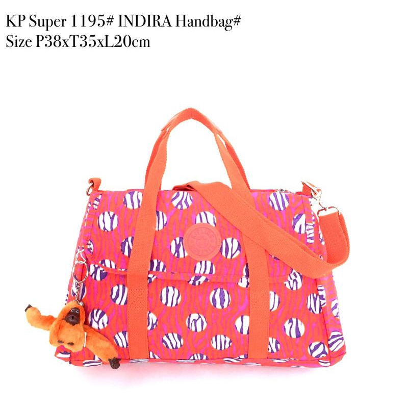 Tas wanita kipling 1195 indira bag tenteng selempang import