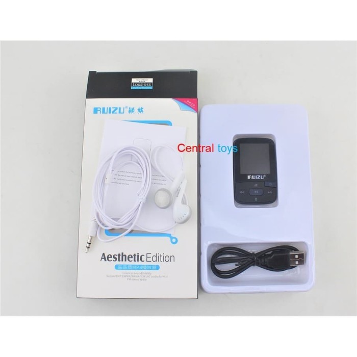 Super Promo Original RUIZU X50 8Gb BLUETOOTH Sport MP3 Player DAP TF FM Pedometer Murah