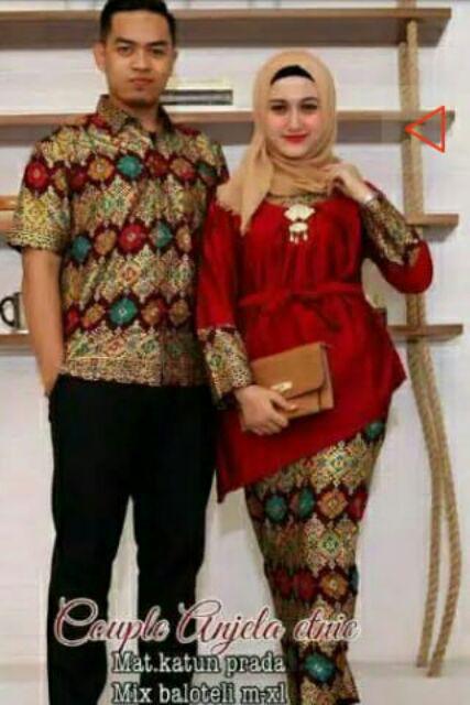 Maura Couple - Sania Ruffle Batik Couple Ori Ndoro Jowi Dnt Garansi Termurah Shopee - Anjela Rokspan