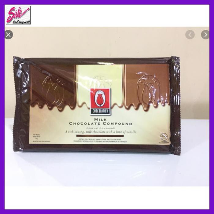 

SAKMACOKLAT- TULIP MILK COMPOUND 1KG TULIP COKLAT BATANG MILK CHOCOLATE COMPOUND -MAKANAN-MINUMAN.