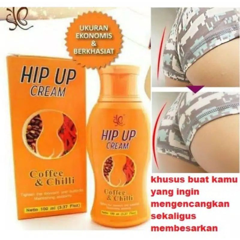 Hip Up Hipup Pembesar bokong pembesar pantat bpom Pengencang Bokong Original