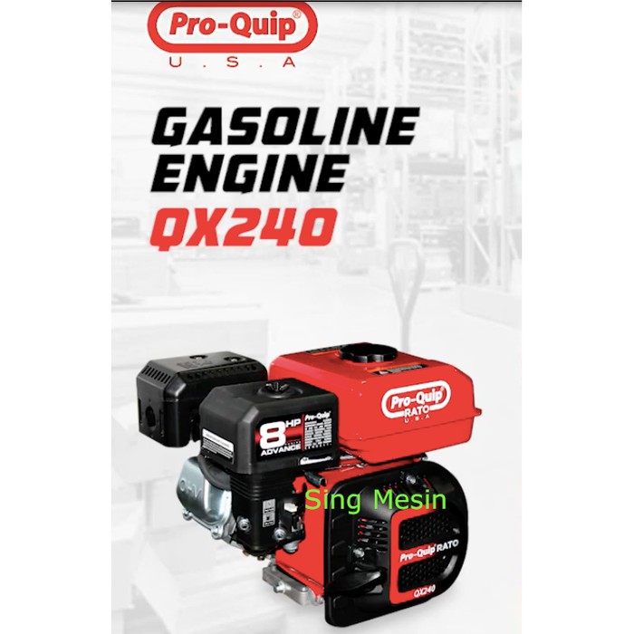 Mesin Bensin Penggerak Serba Guna Pro Quip Tipe QX 240 ( 8 HP )