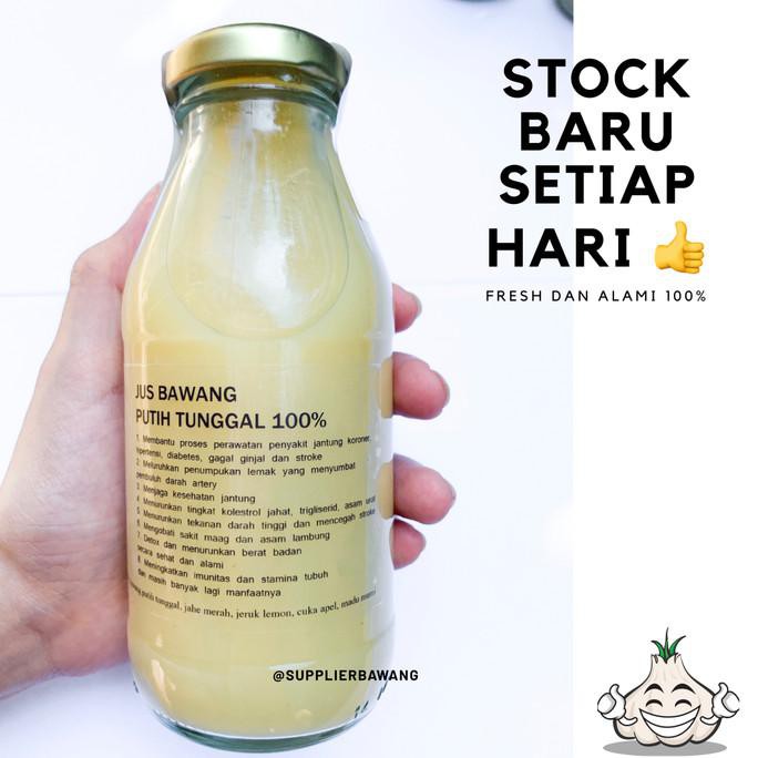 

Jus Herbal Bawang Putih Tunggal, Cuka Apel, Jahe Merah, Lemon dan Madu