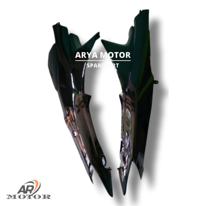 cover body shogun 125 lama / shogun 125sp hitam polos