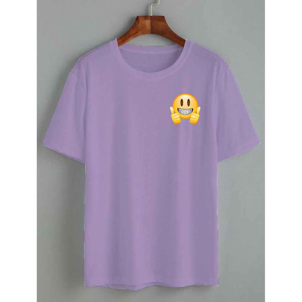 kaos emoji behel / kaos emoji / kaos KATUN 24S