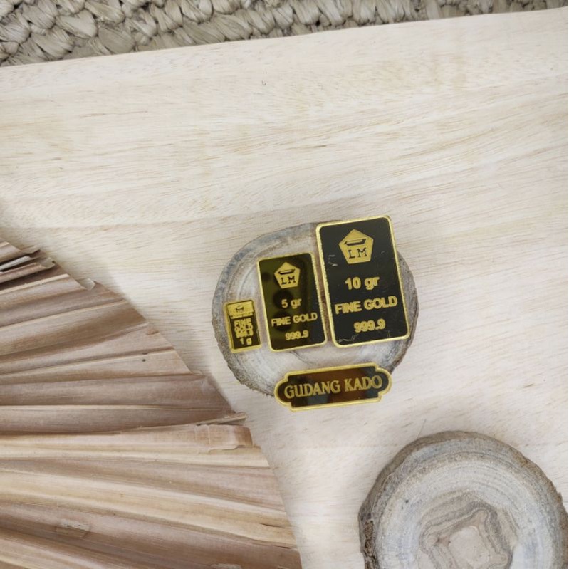 Logam mulia Antam bahan mahar logam mulia replika