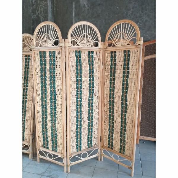 Majikiri | Pembatas Ruangan / Partisi / Sketsel Rotan Asli