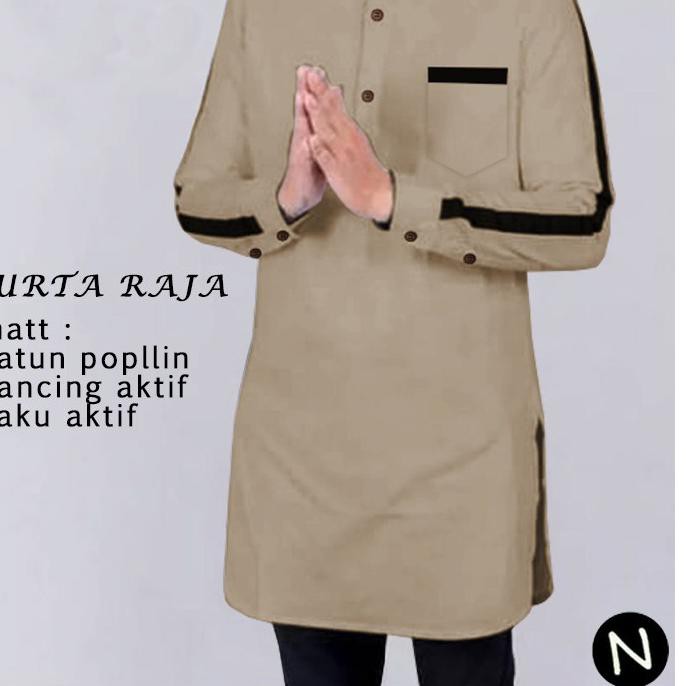 ➽ Baju Koko Muslim Qurta Raja M/L/XL/XXL ♛