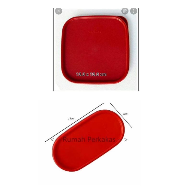 Tupperware seal tutup MM Oval dan MM Square versi lama