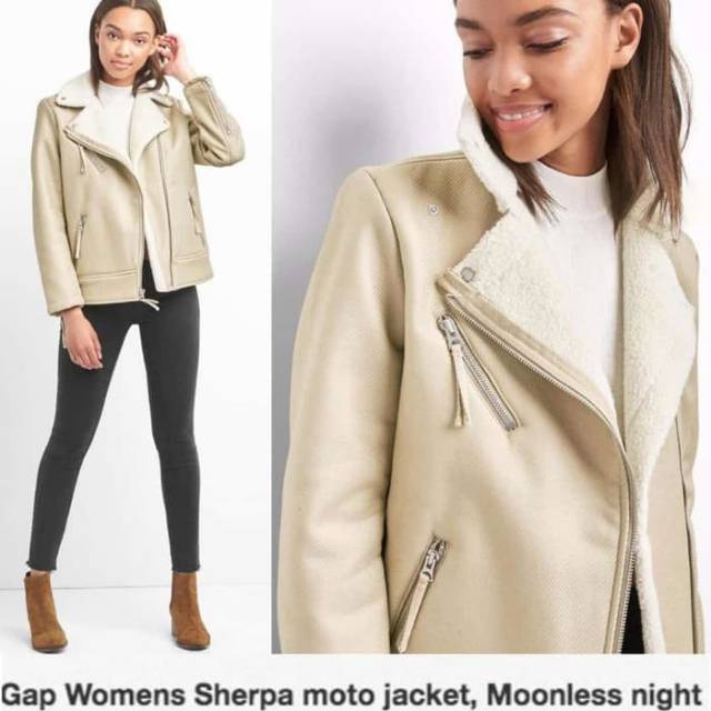 gap womens sherpa jacket