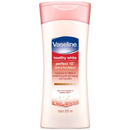 *ORIGINAL* VASELINE Healthy White Perfect 10 AHA & Pro-Retinol 200ml 200 ml - Body Lotion