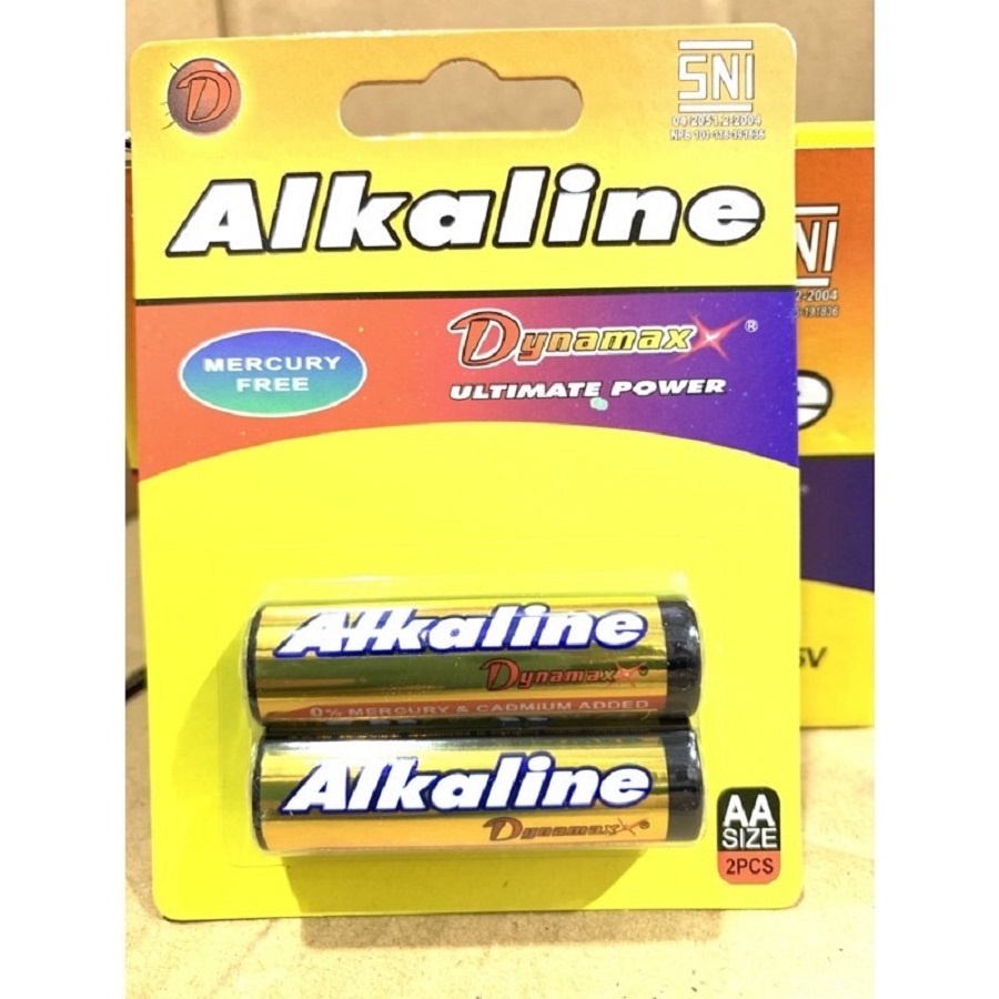 Baterai Batrai Alkaline Dynamax A3 AAA Batery 1.5V Anti Bocor