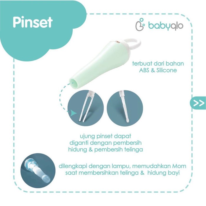BABYQLO Baby Care Set Nail Clipper Ear Pick Gunting Kuku Bayi