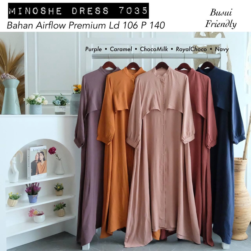 MINOSHE DRESS / DRESS PESTA / DRESS KONDANGAN / DRES SPOLOS