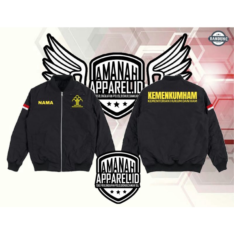 JAKET BOMBER KEMENKUMHAM Distro