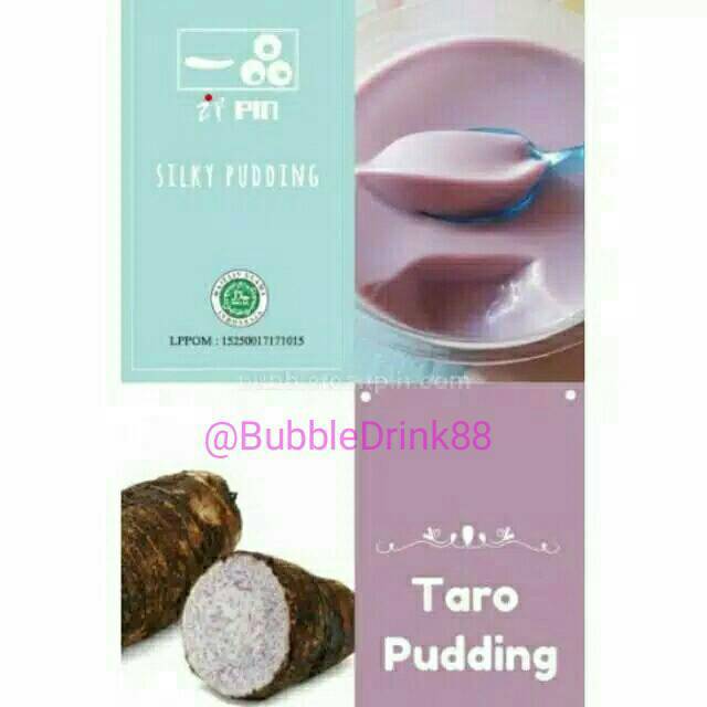 

Itpin Taro/Talas Pudding 1kg Premium TERMURAH !!! Bubuk pudding Itpin Bukan Bobatee TR