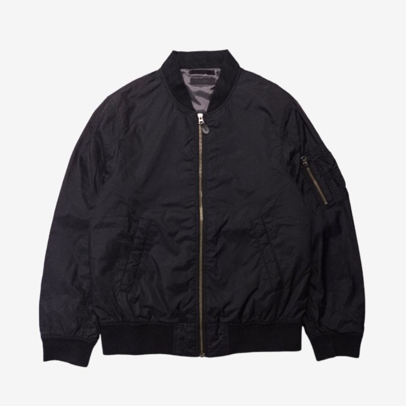 Jaket Bomber Uniqlo Second