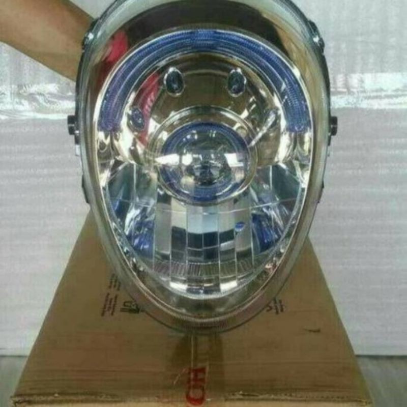reflektor depan scoopy fi 2013-2016