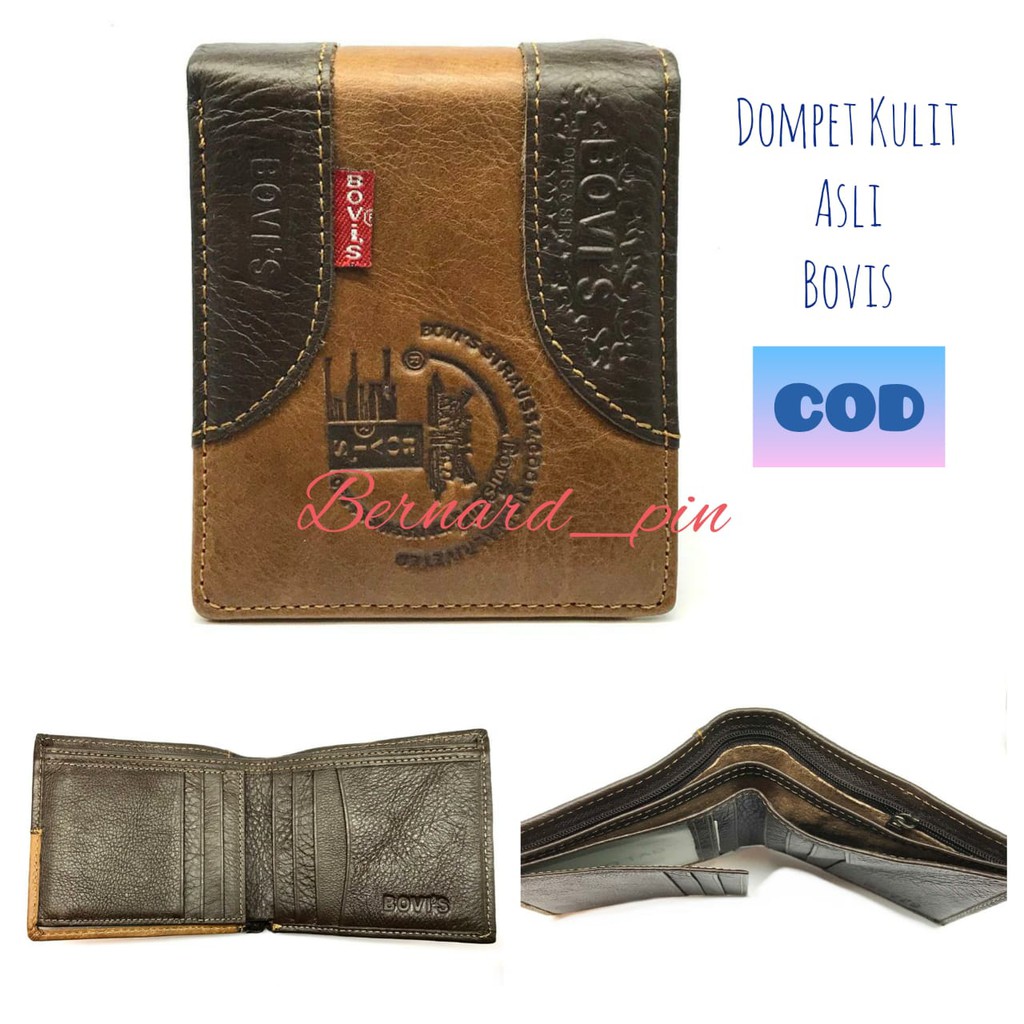 Dompet Pria Kulit Asli Dompet Laki2 Kulit Motif Kombinasi Dengan 6 Macam