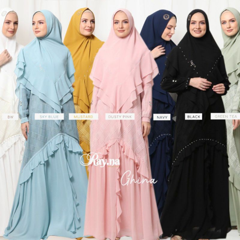 Ghina set syari by Rayna