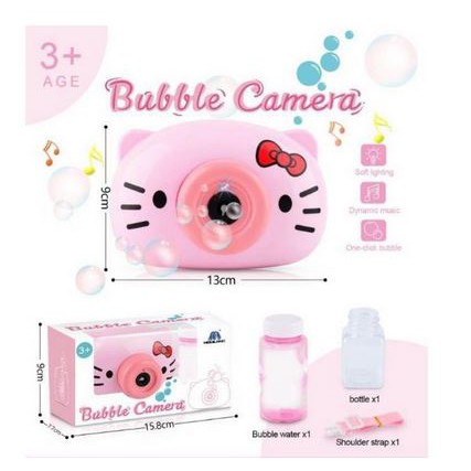 Mainan Kamera Bubble - Mainan Gelembung sabun - Mainan Bubble Kamera - Gelembung Bubble Sabun Camera