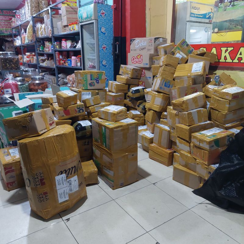 KARDUS PACKING TAMBAHAN / DUS BEKAS / DUS MAKANAN/ ALMA.SNACK