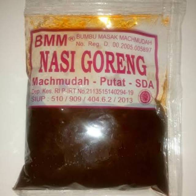 

Bumbu Masak Machmudah "BMM" Nasi Goreng Mahmuda Mahmudah