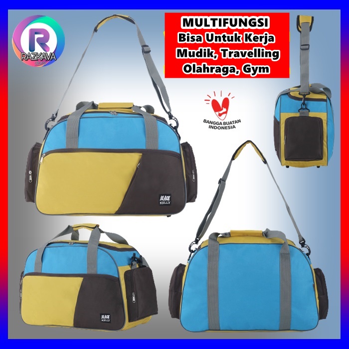 Tas Travel Jinjing Pria Berkualitas Original Pakaian Multifungsi Mudik Pulkam Pulang Kampung Duffel 