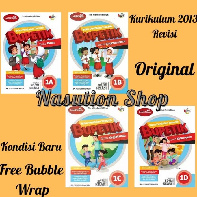 

Buku Bupetik Kelas 1 SD 1A 1B 1C 1D Erlangga Star Seller Termurah