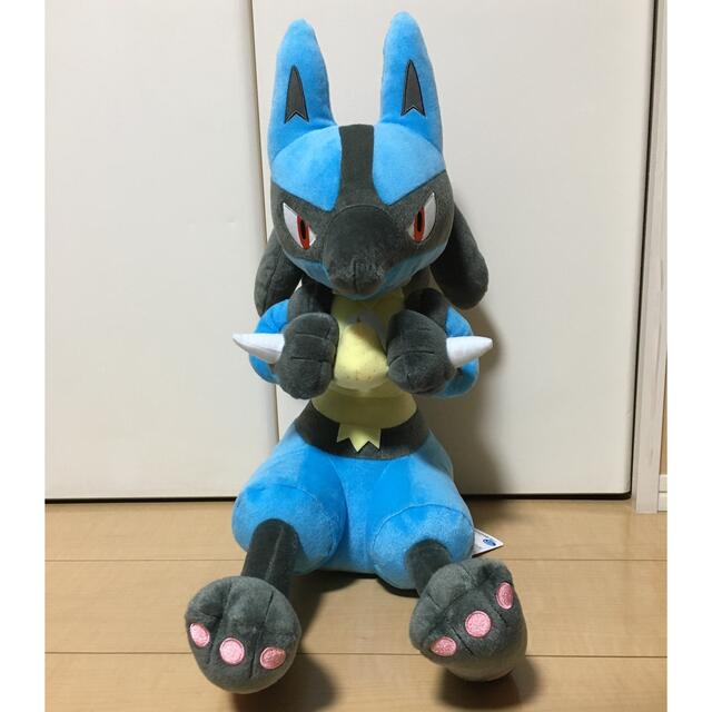 Boneka Plush Pokemon Lucario Banpresto Figure Lucario 46 CM Super Size