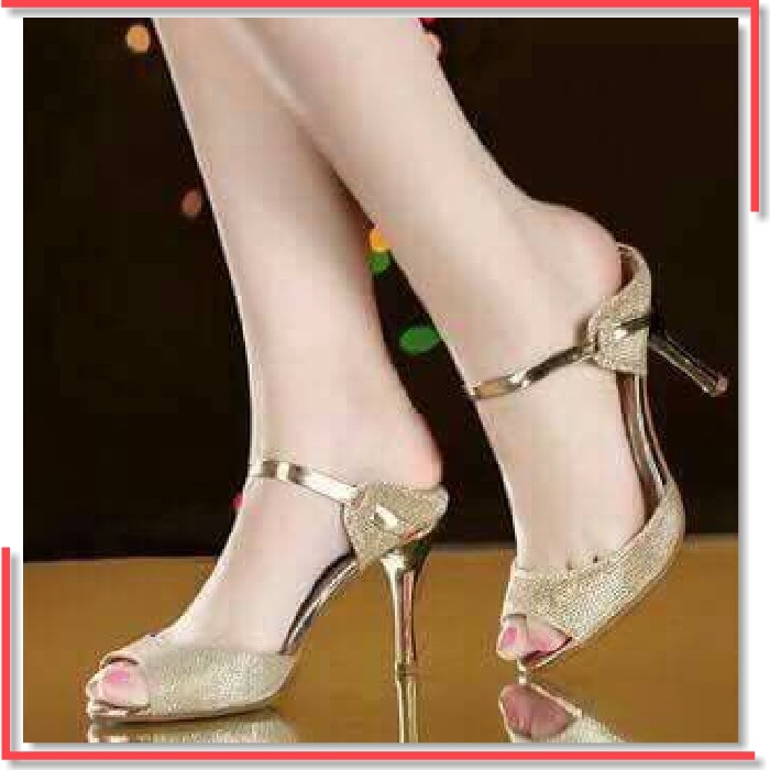 sandal heels wanita