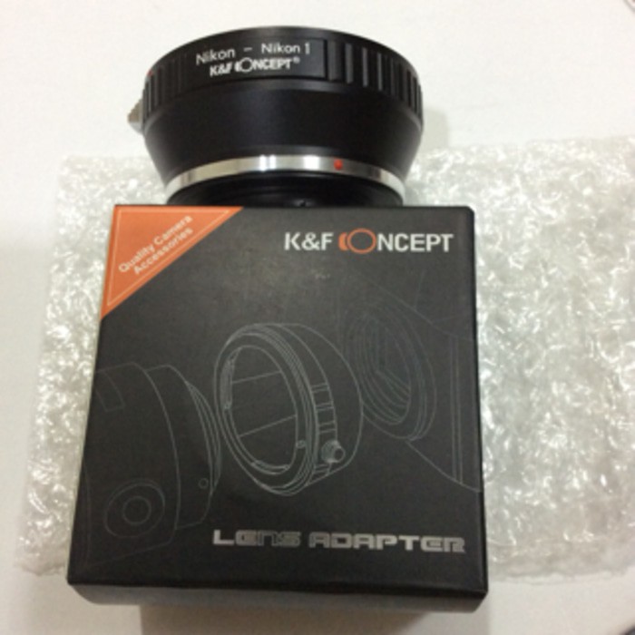 K&amp;F Lens Adapter, Lensa Nikon To Body Nikon1 ( Mirrorless)