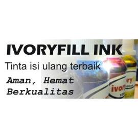 Tinta Isi Ulang Perfect Dye 100ml Epson IVORYFILL Refill infus