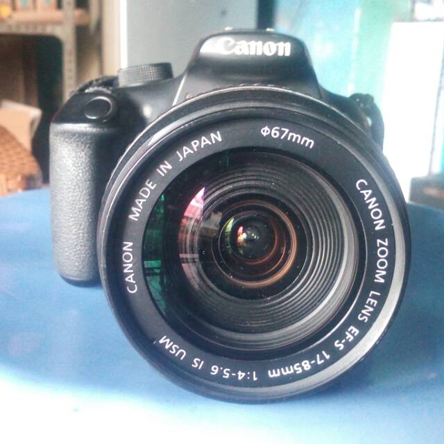 Dslr canon eos 1200+lensa 17mm-85mm
