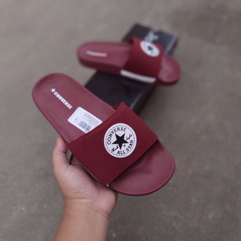 SANDAL SLOP CONVERS3 CT-MAROON