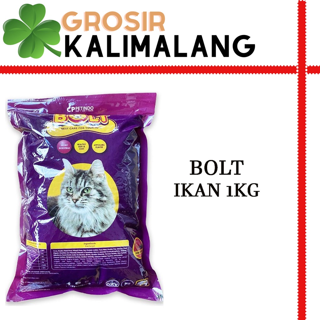 Bolt Ikan 1kg (Grab/gosend)