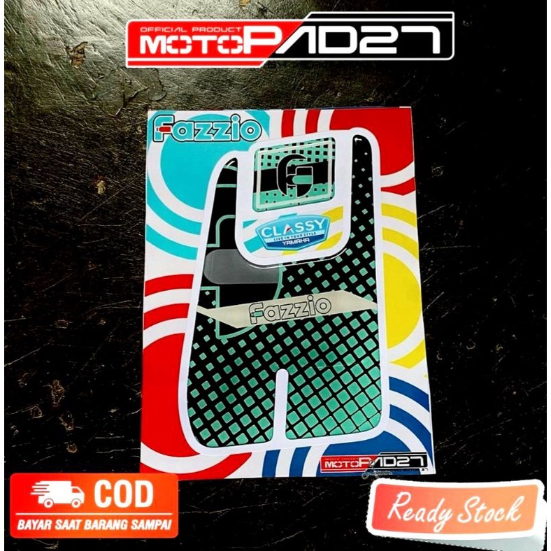 Motopad27 Stiker Laci Yamaha FAZZIO bahan resin Premium