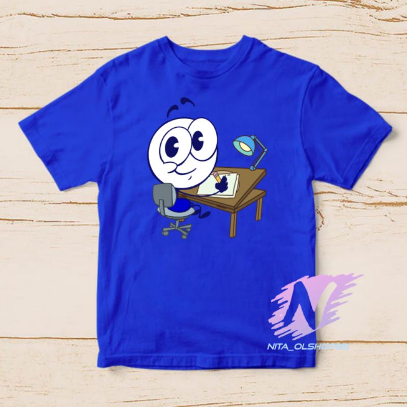 baju anak kaos anak karakter pencilmation series tv kartun