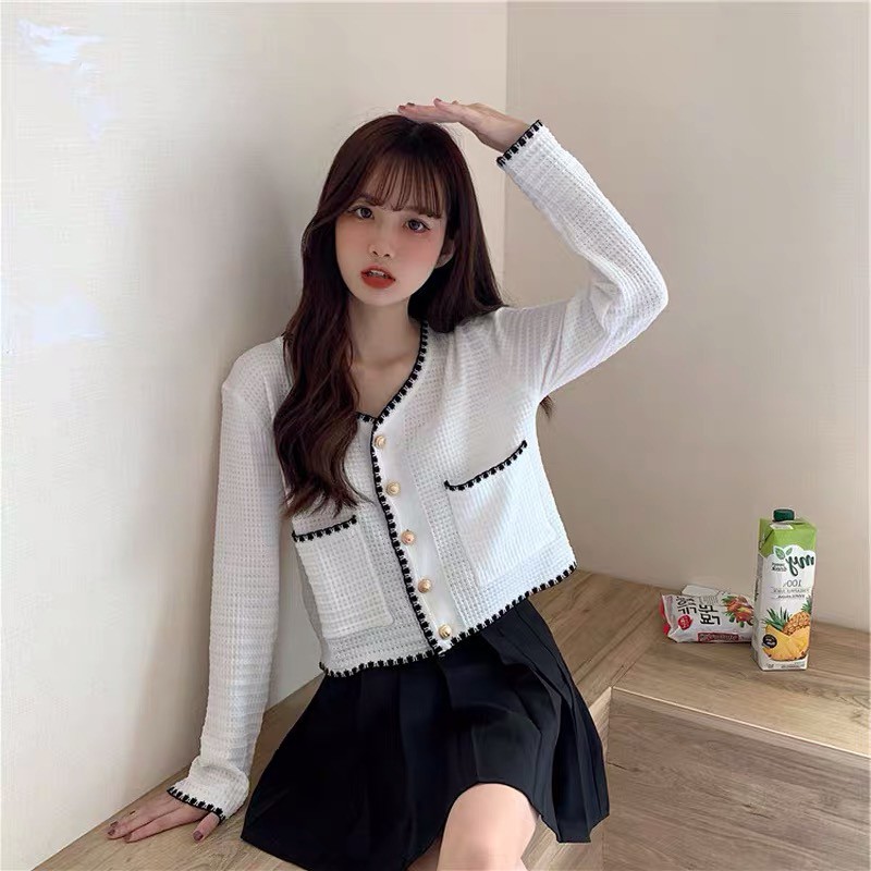 Sweater rajut wanita/Cardigan rajut wanita/Sweater wanita korean style