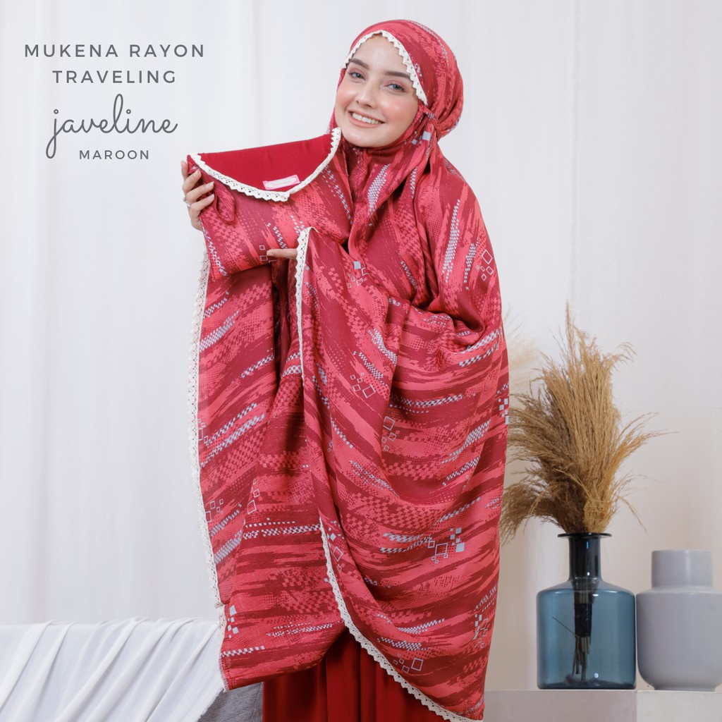 Mukena Dewasa Rayon Traveling Javeline