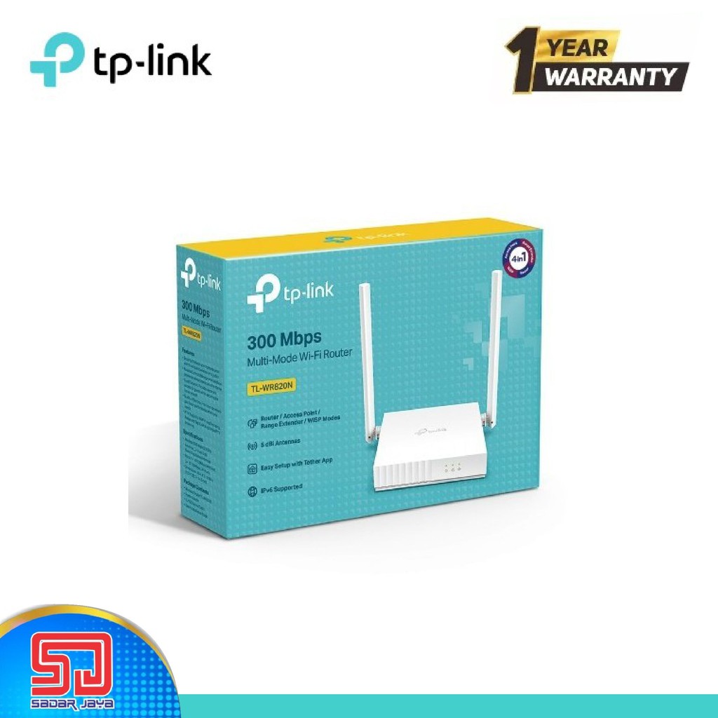 TP-LINK TL-WR820N 300MBPS WIRELESS ROUTER