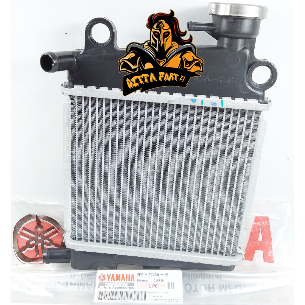 RADIATOR YAMAHA 2DP ASSY KUALITAS ASLI ORIGINAL YAMAHA ORI ASLI PRESISI DAN AWET N MAX 155 AEROX 155