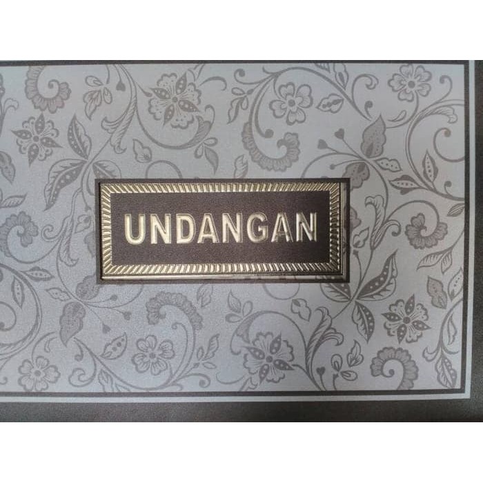 blanko kosong undangan nikah nikahan era baru HC-9914