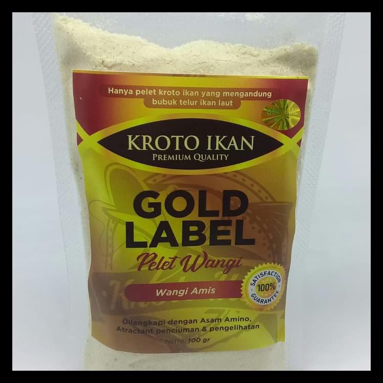 PROMO Pelet Wangi Amis - Gold Label dr Kroto Ikan